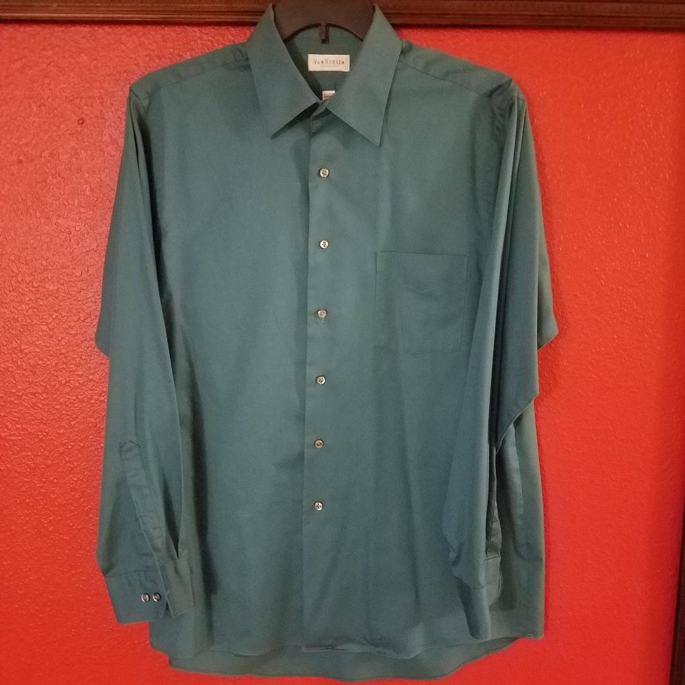Van Heusen  Men's Long Sleeve Shirt  (Large)